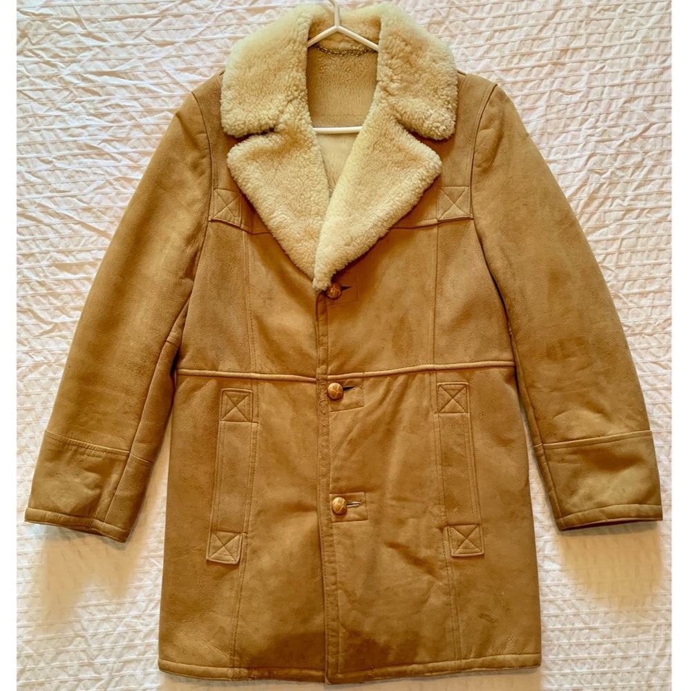Vintage London Fog Lambskin Coat